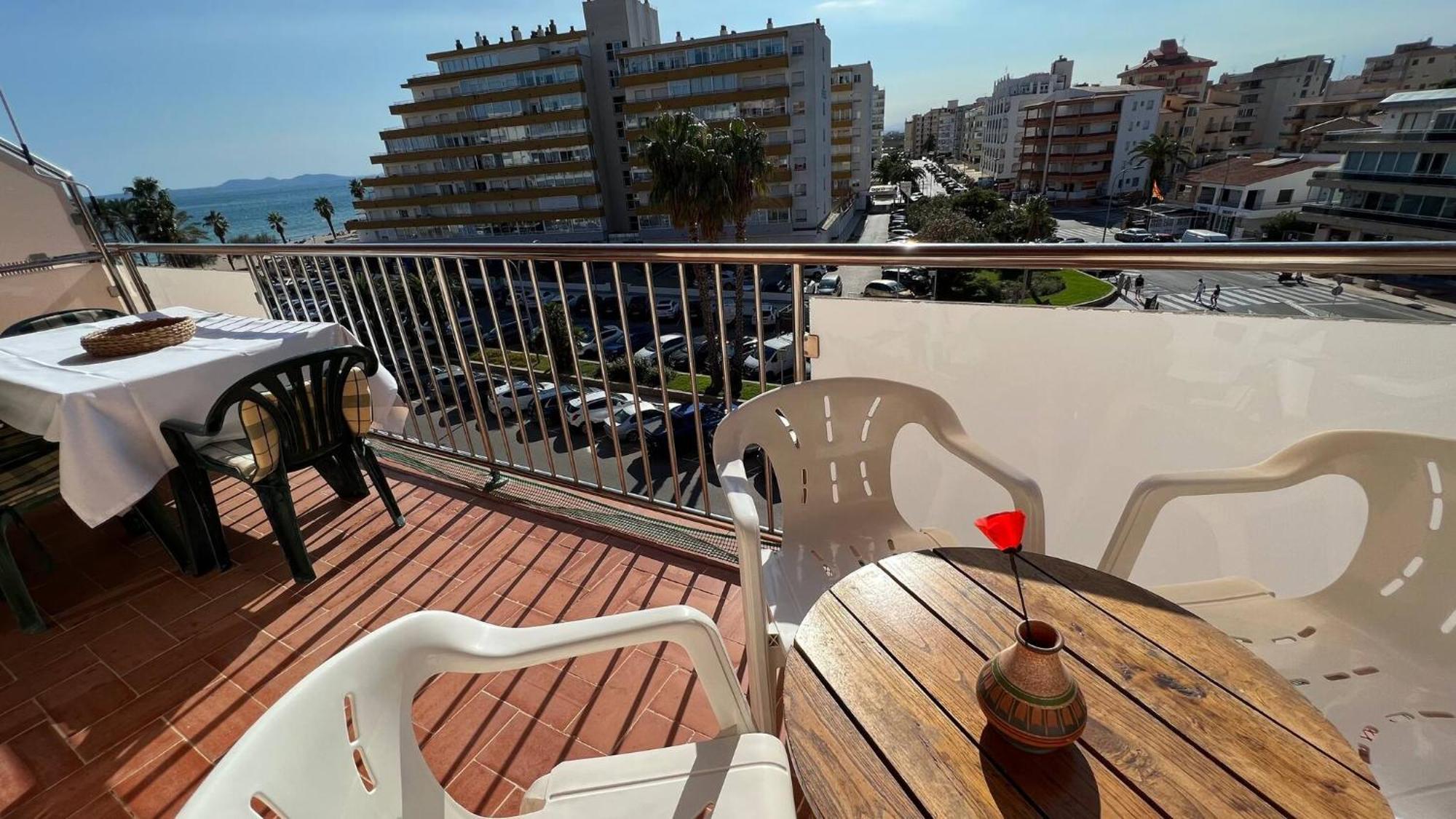 شقة Piso Vista Mar Y Parking En Roses Av-30 المظهر الخارجي الصورة